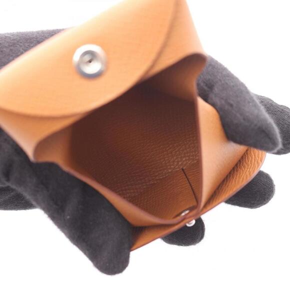 HERMES Brown Leather Wallet - Picture 3 of 7